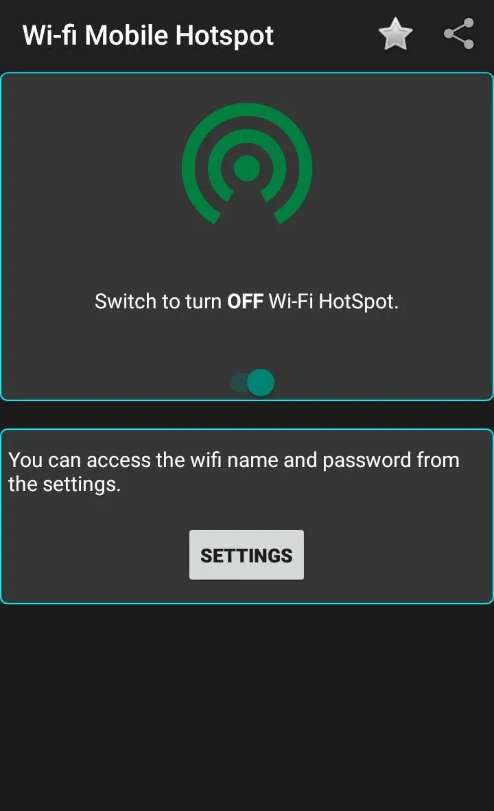 Wi-fi Mobile Hotspot | Indus Appstore | Screenshot