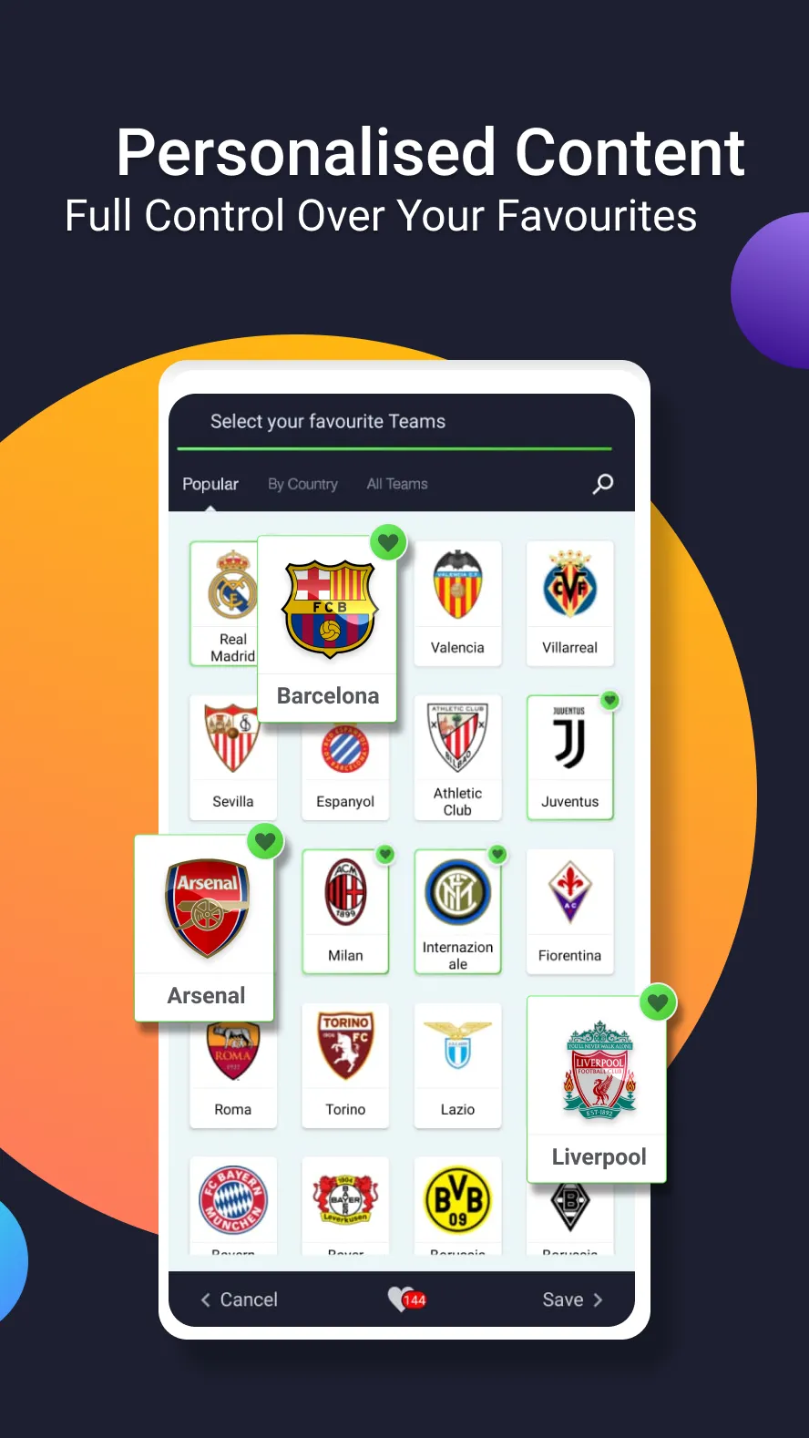 mobiSCORE Today Live Scores | Indus Appstore | Screenshot