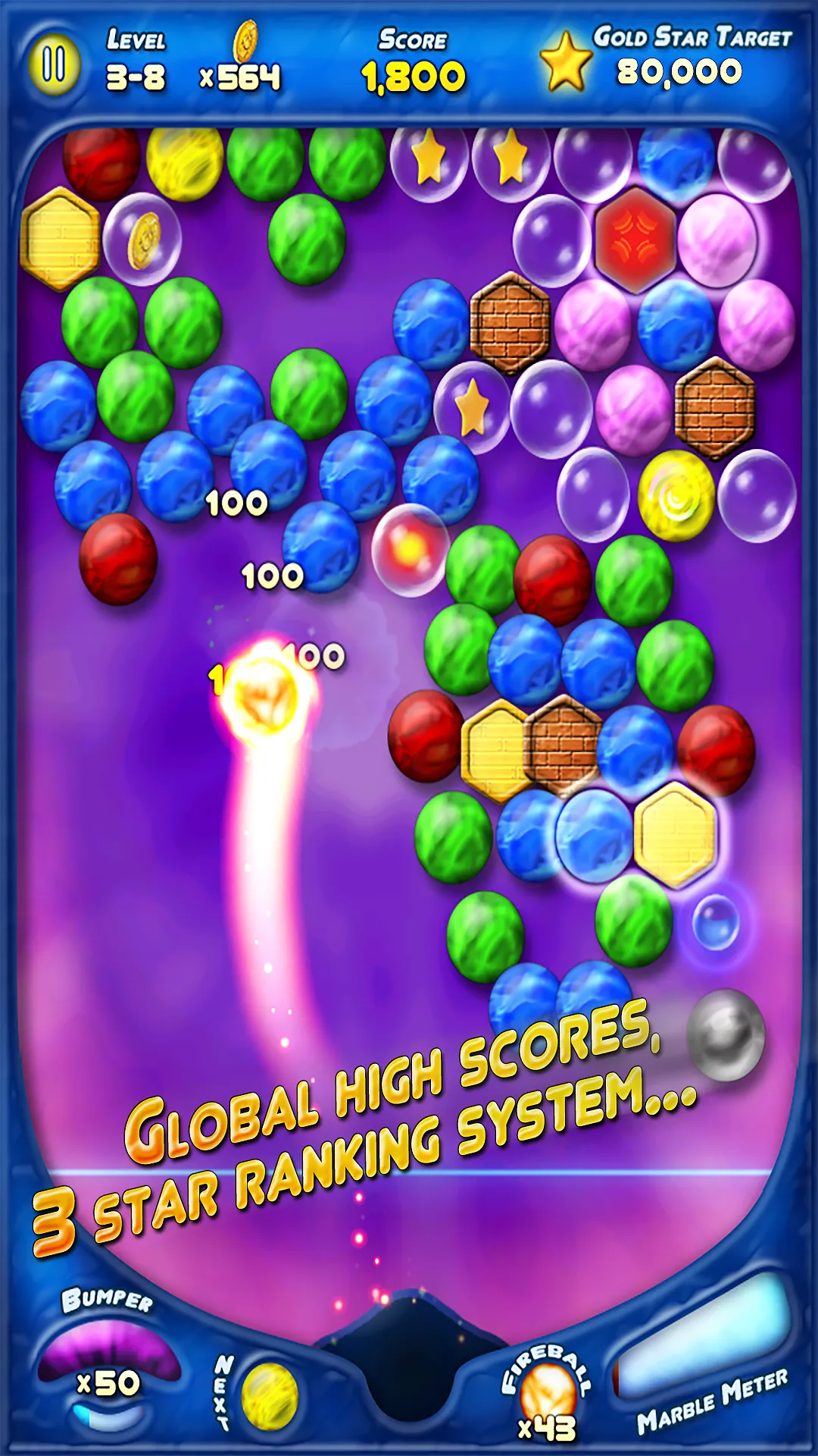 Bubble Bust! HD Bubble Shooter | Indus Appstore | Screenshot