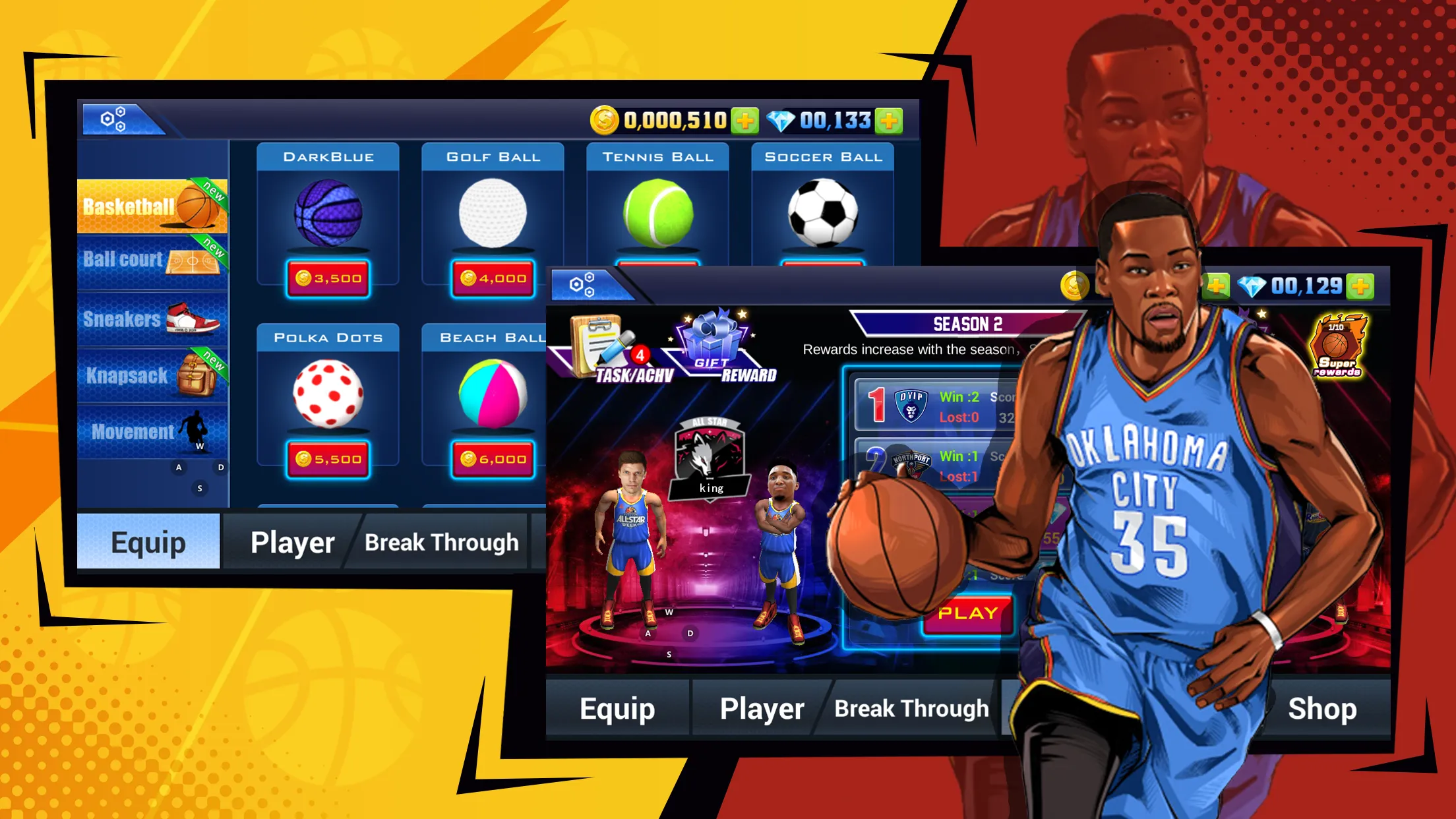 2 VS 2 Basketball Sports | Indus Appstore | Screenshot