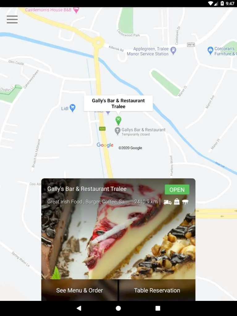 Gallys' Bar & Restaurant | Indus Appstore | Screenshot