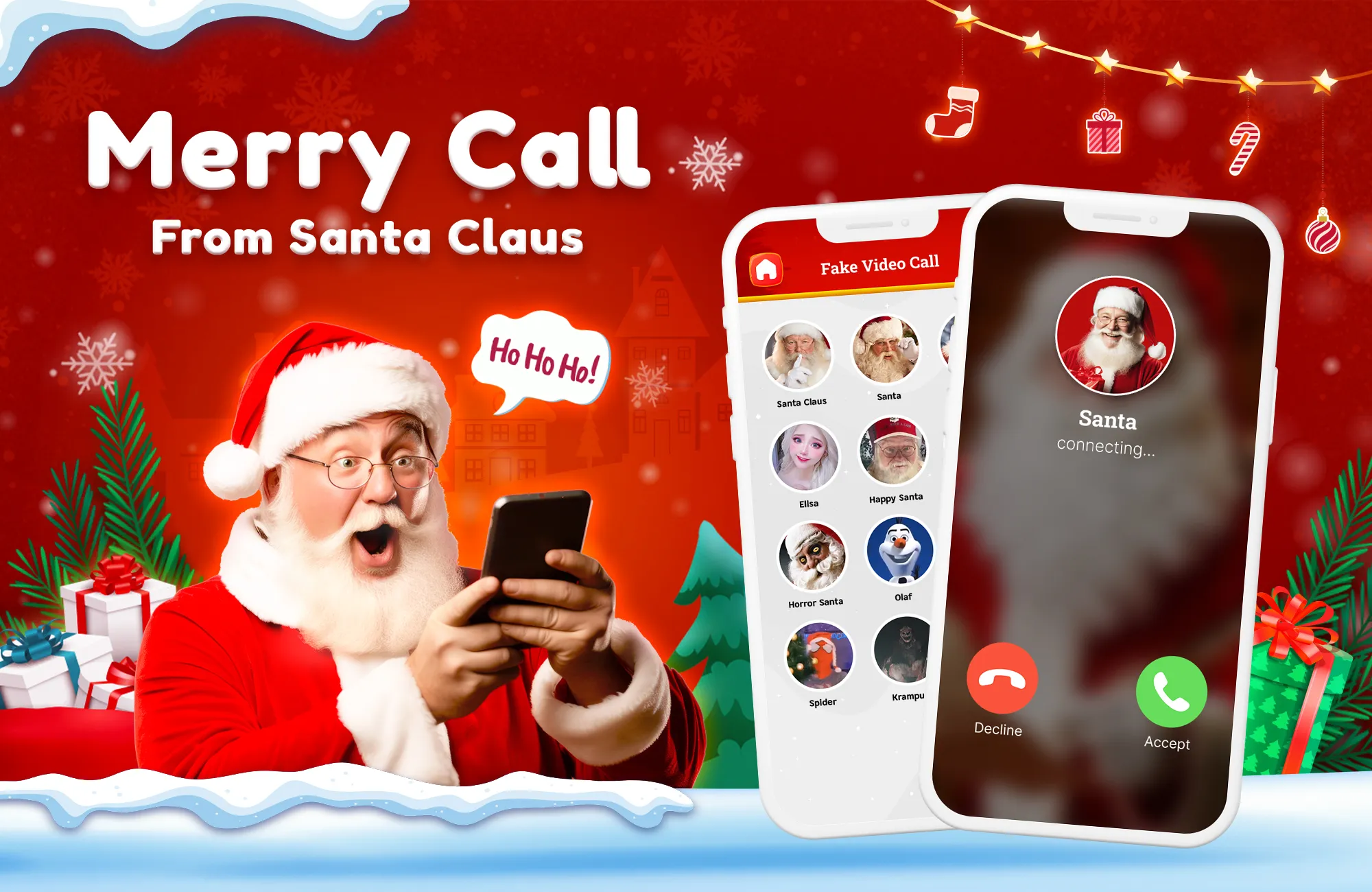 Merry Call From Santa Claus | Indus Appstore | Screenshot