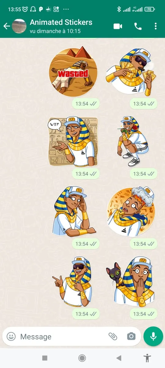 Animated Arabic Stickers | Indus Appstore | Screenshot