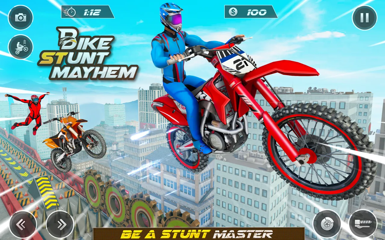 Bike Stunt Racing Game | Indus Appstore | Screenshot