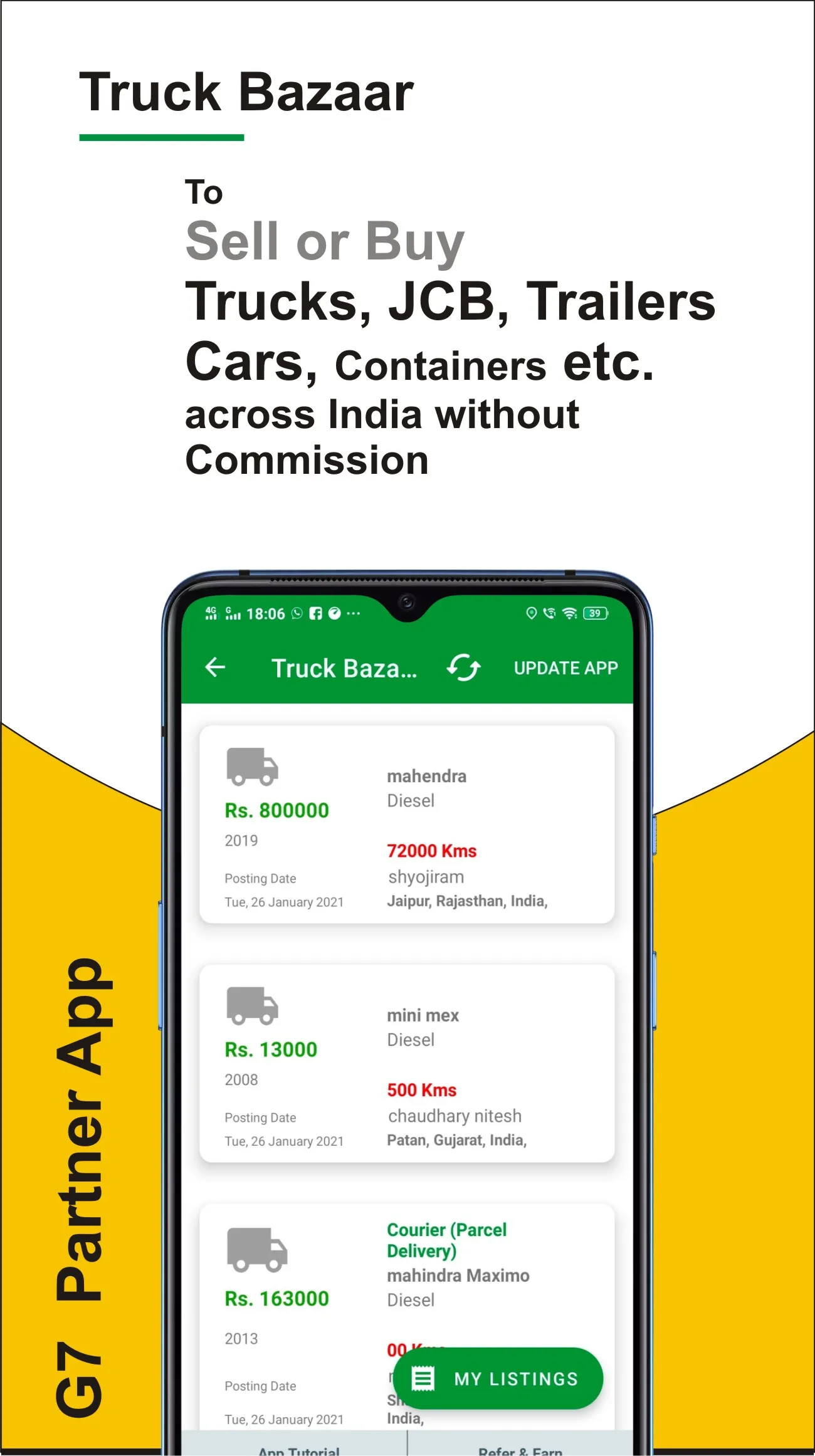 G7 Packers, Movers, Transport | Indus Appstore | Screenshot