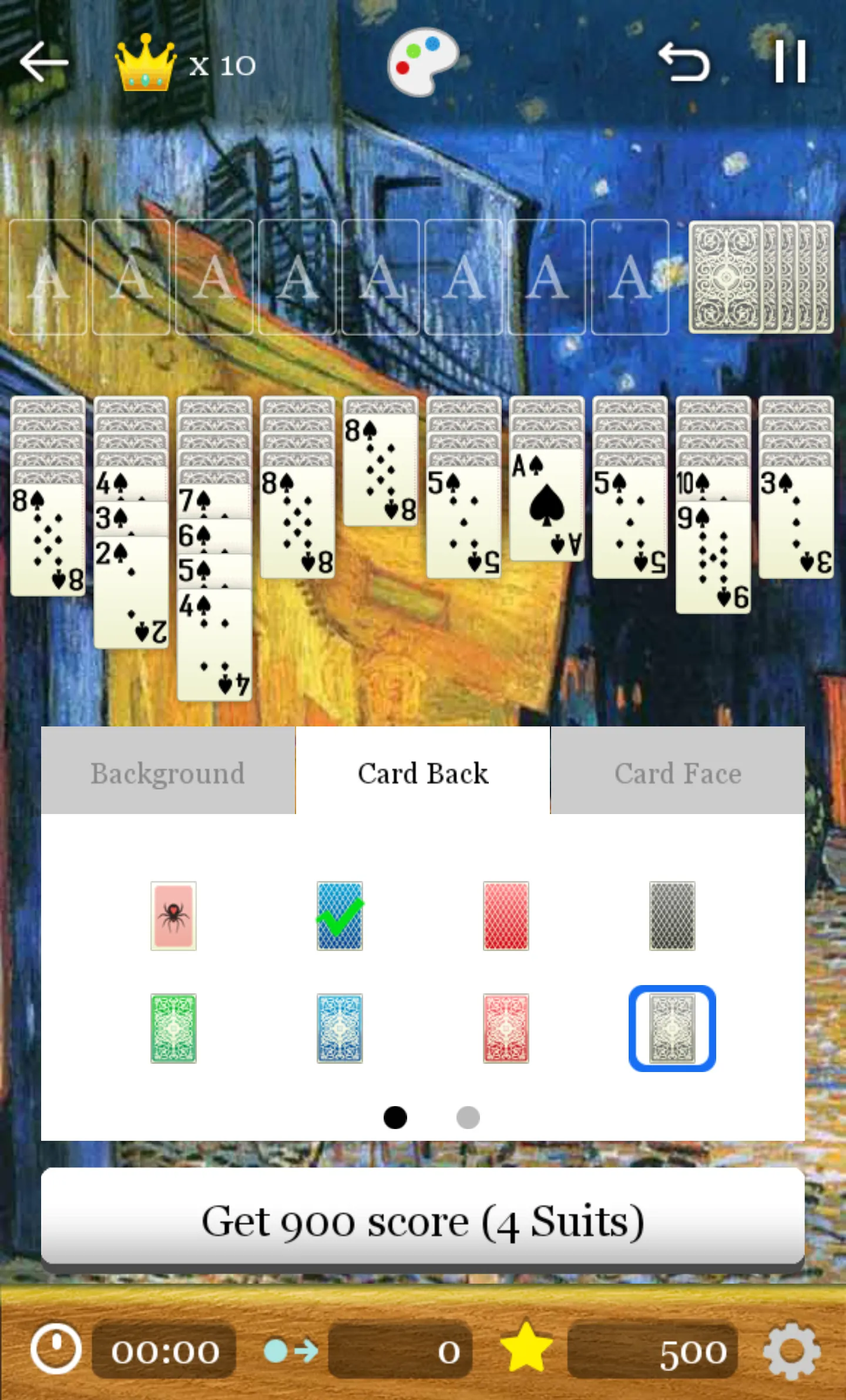 Spider Solitaire LS | Indus Appstore | Screenshot