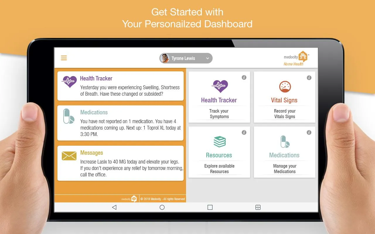 Medocity Home Health: Patient  | Indus Appstore | Screenshot