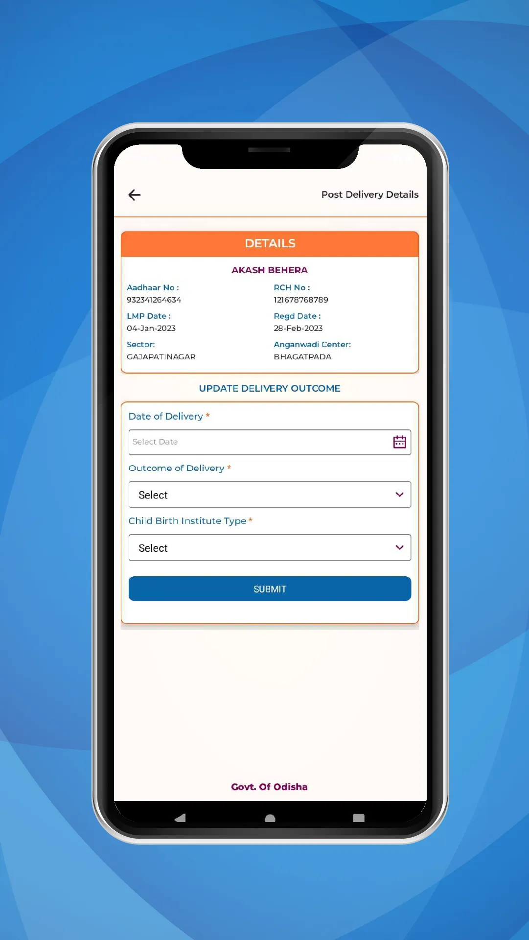MAMATA-PMMVY | Indus Appstore | Screenshot
