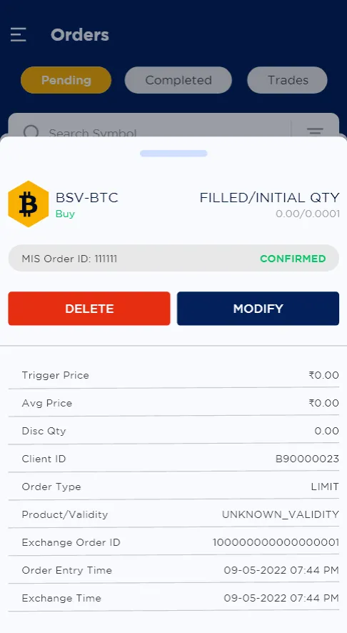 LotusX:Crypto Trading Platform | Indus Appstore | Screenshot