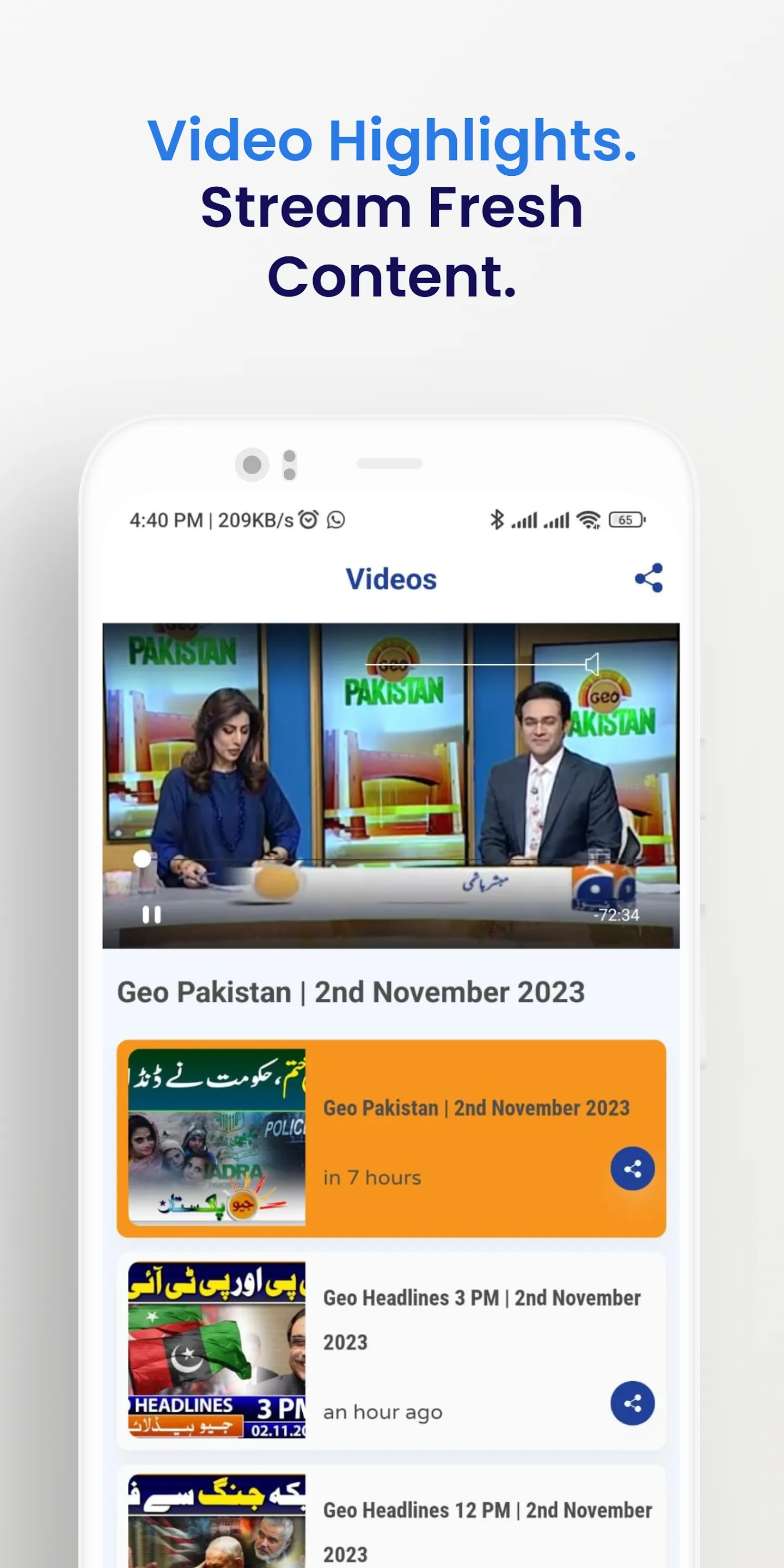 Geo News | Indus Appstore | Screenshot