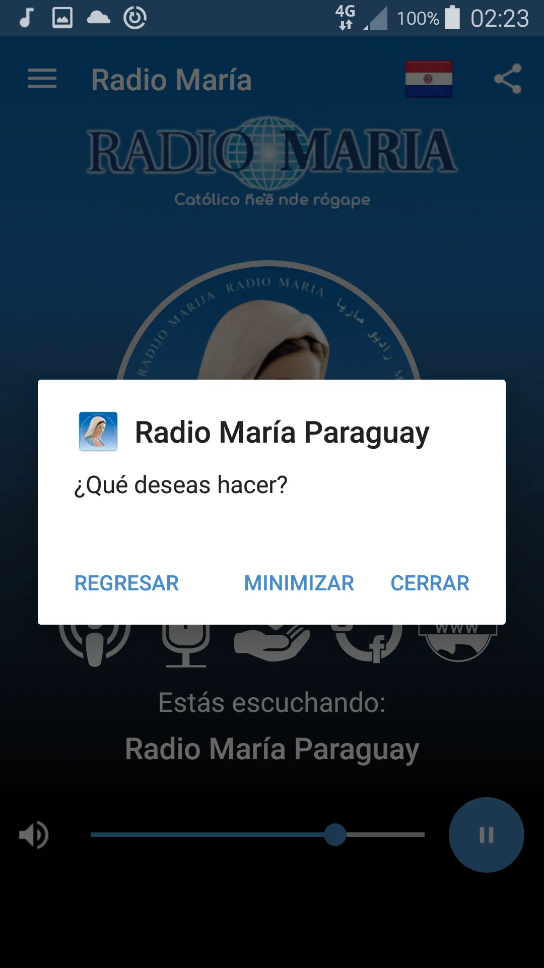 Radio Maria Paraguay | Indus Appstore | Screenshot