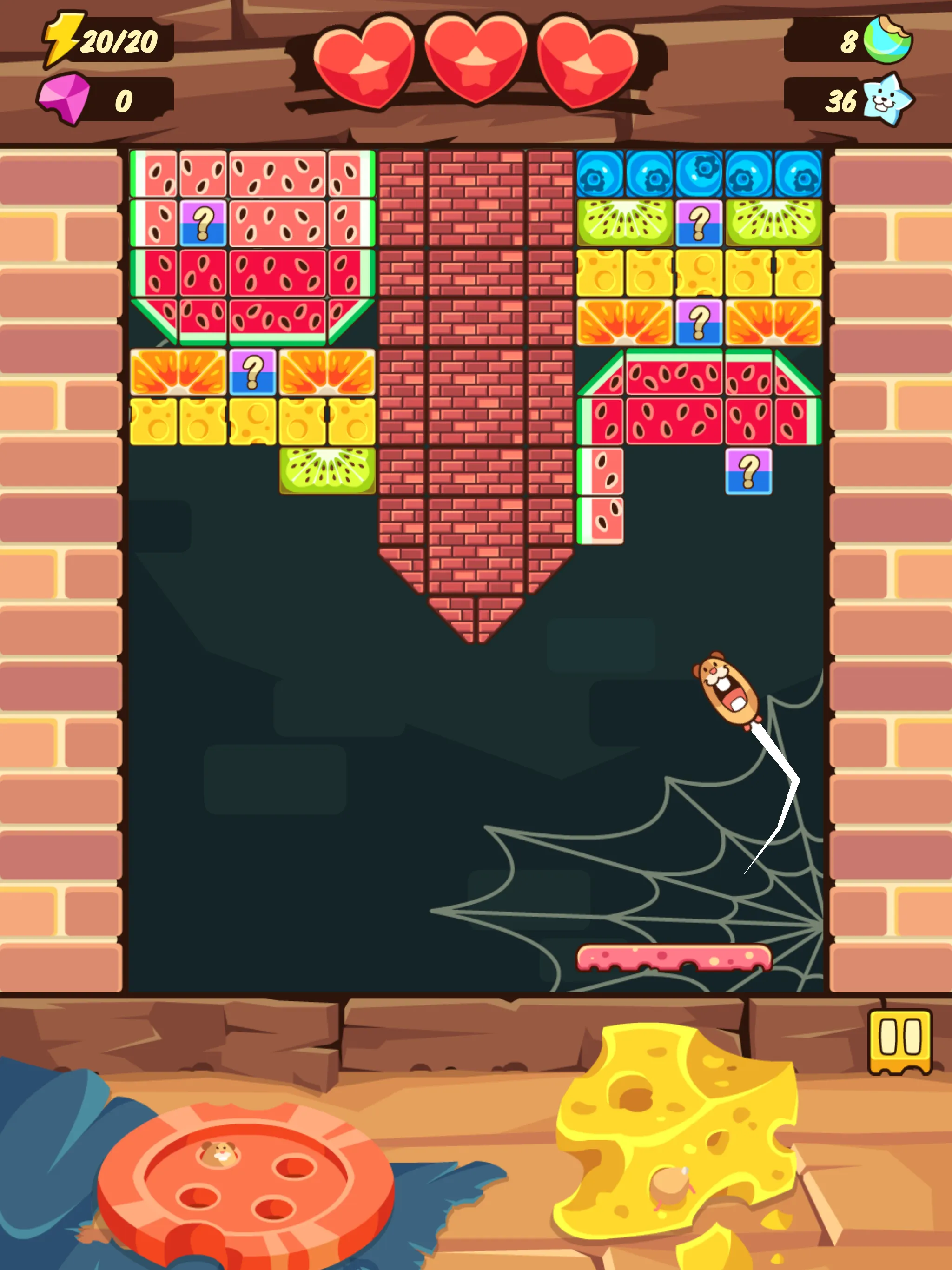 Hamster Brick Breaker | Indus Appstore | Screenshot