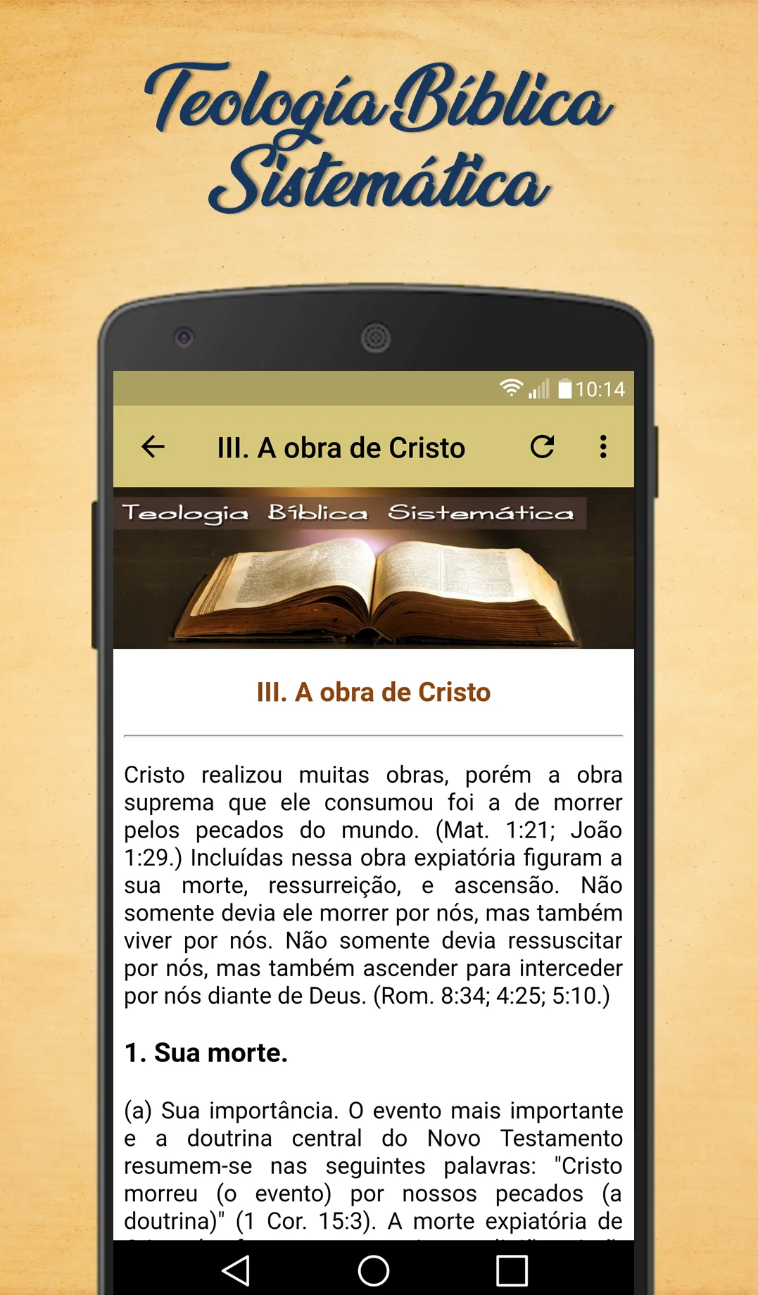 Teologia Bíblica Sistemática | Indus Appstore | Screenshot