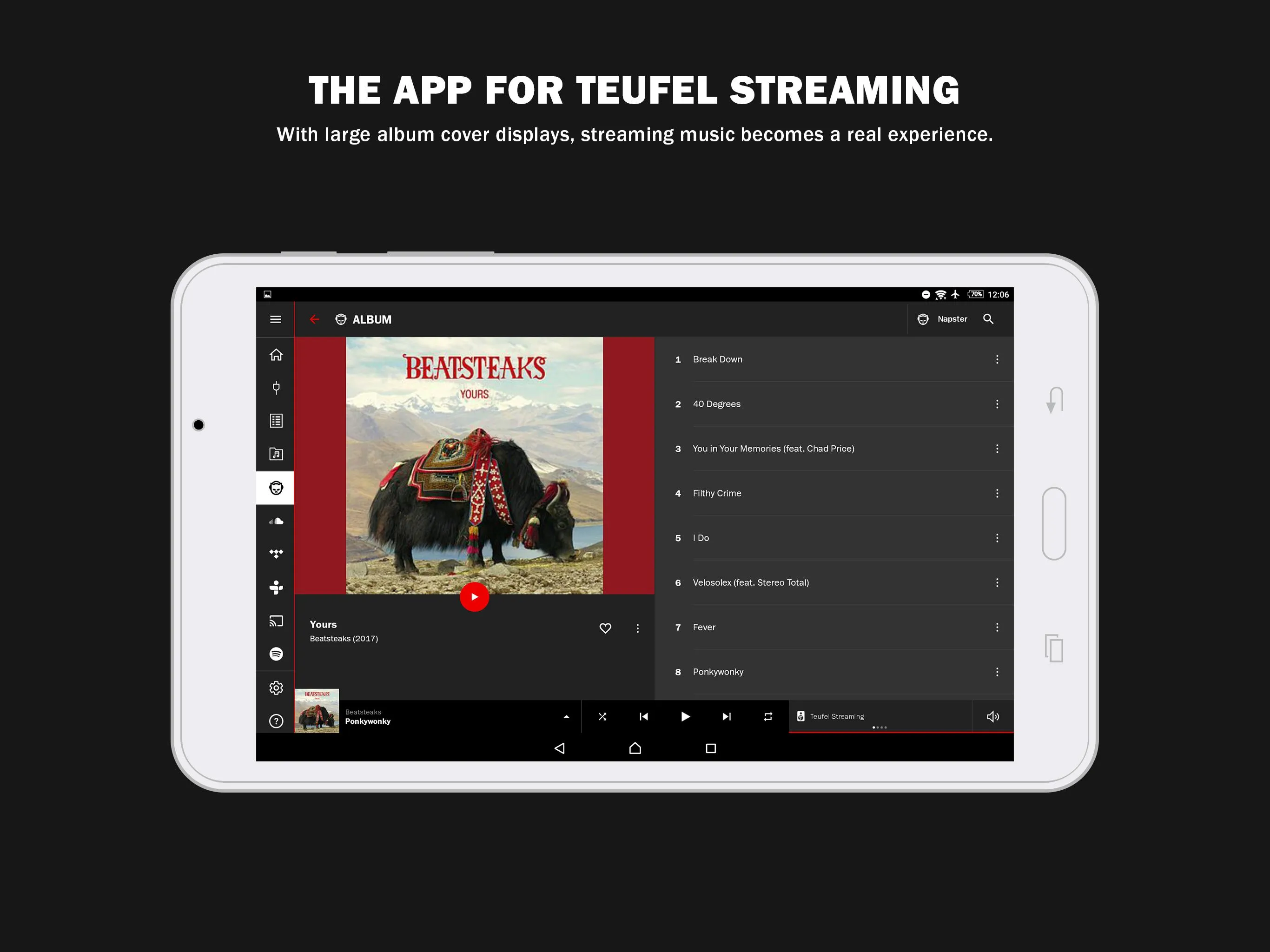 Teufel Raumfeld | Indus Appstore | Screenshot