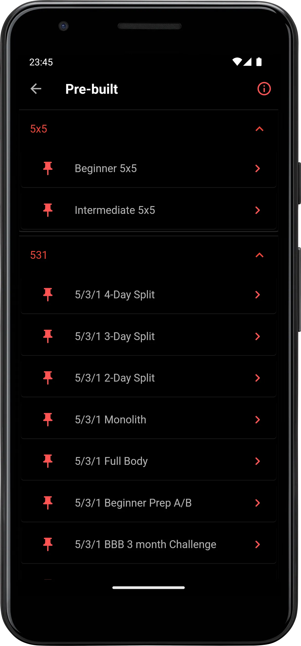 Lift4Fit: Gym & Workout Log | Indus Appstore | Screenshot