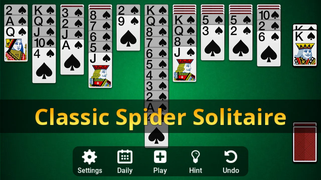 Spider Solitaire | Indus Appstore | Screenshot