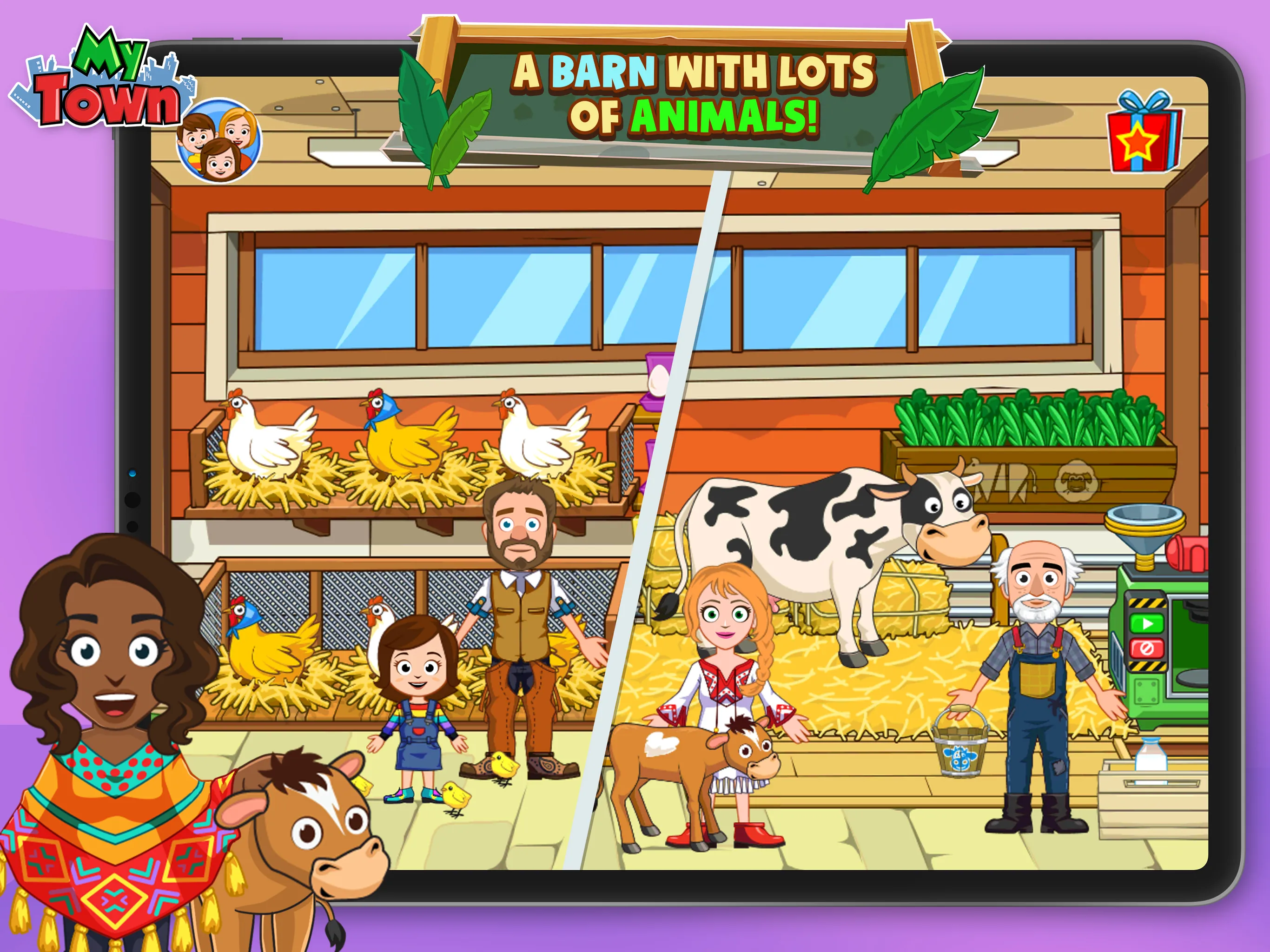 My Town Farm Animal game | Indus Appstore | Screenshot