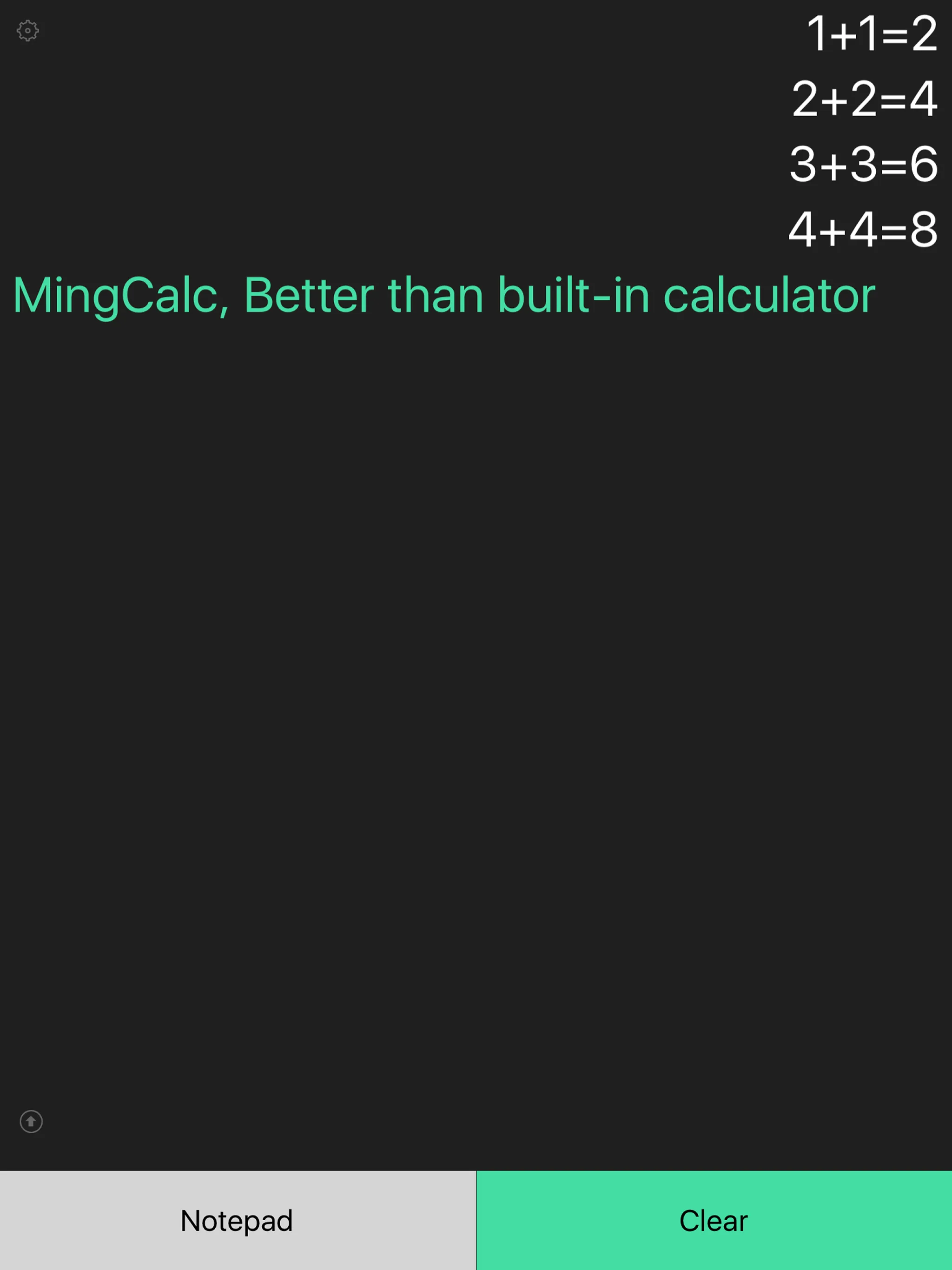 MingCalc Calculator - history  | Indus Appstore | Screenshot