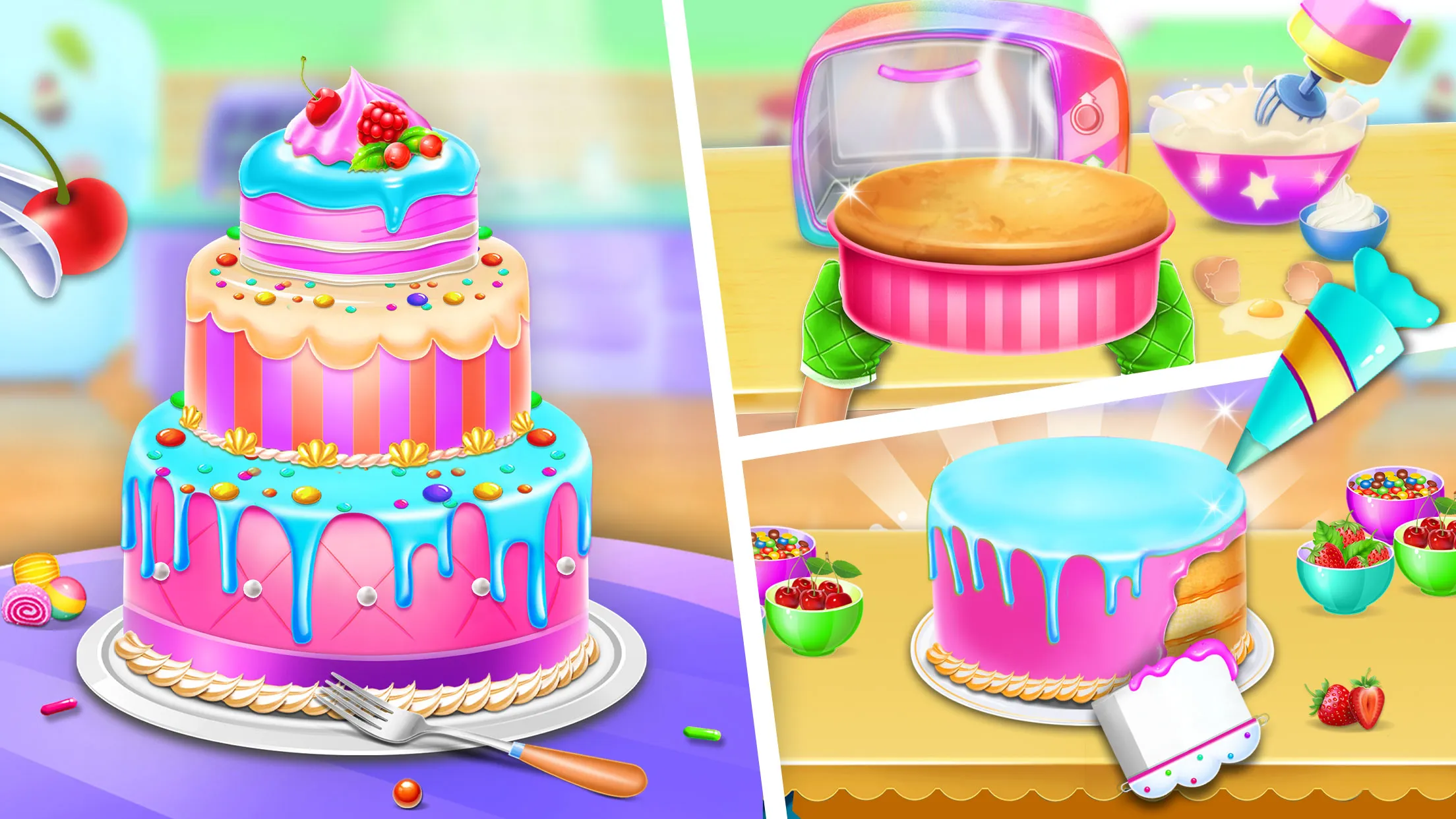 Sweet Bakery - Girls Cake Game | Indus Appstore | Screenshot