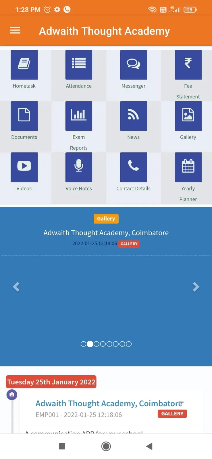 ADWAITH THOUGHT ACADEMY | Indus Appstore | Screenshot