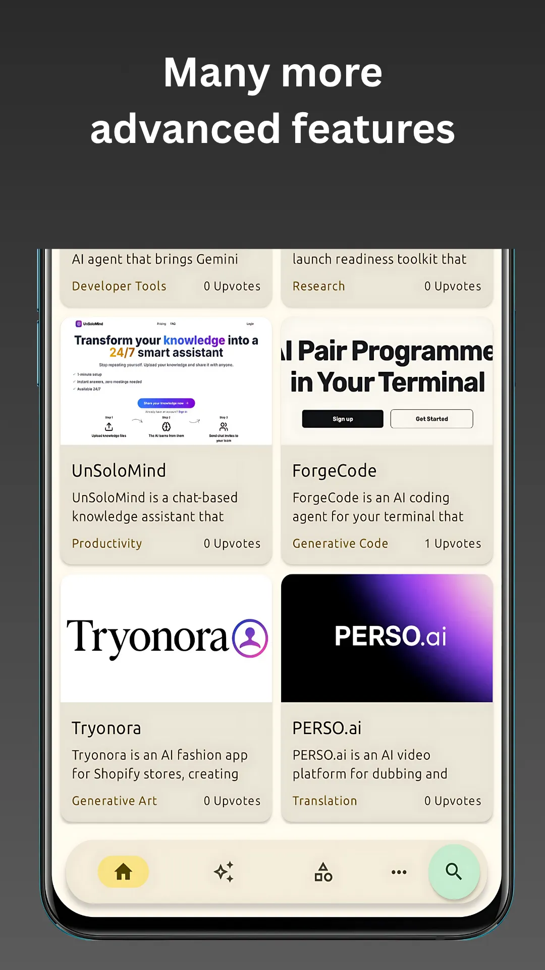 Future Tools: AI Hub & Agents | Indus Appstore | Screenshot