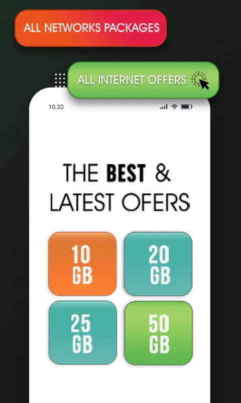 Internet Data app : 100 GB | Indus Appstore | Screenshot