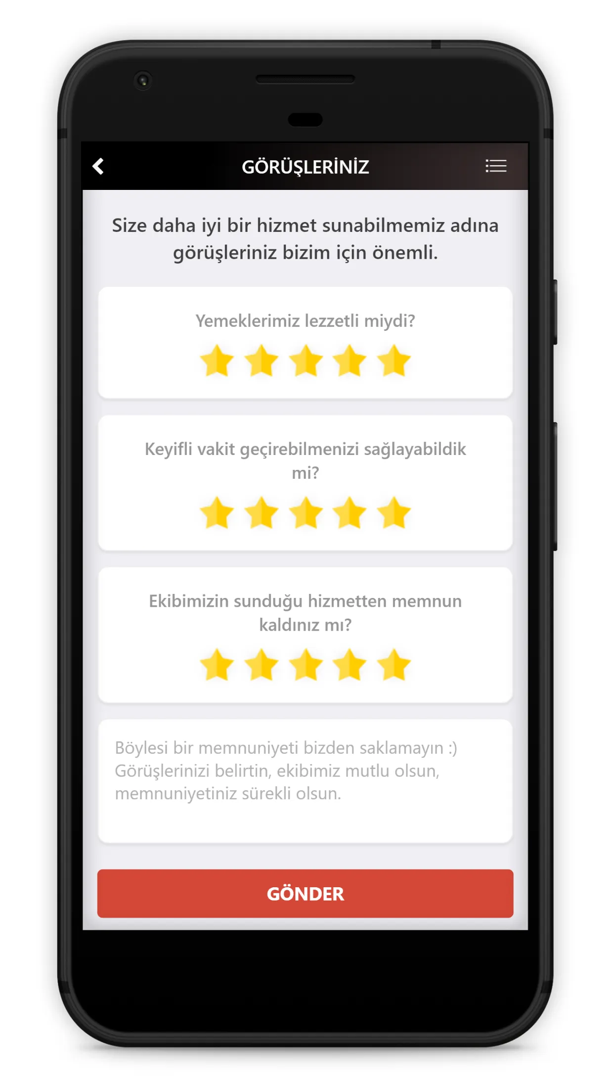 RestBurger | Indus Appstore | Screenshot