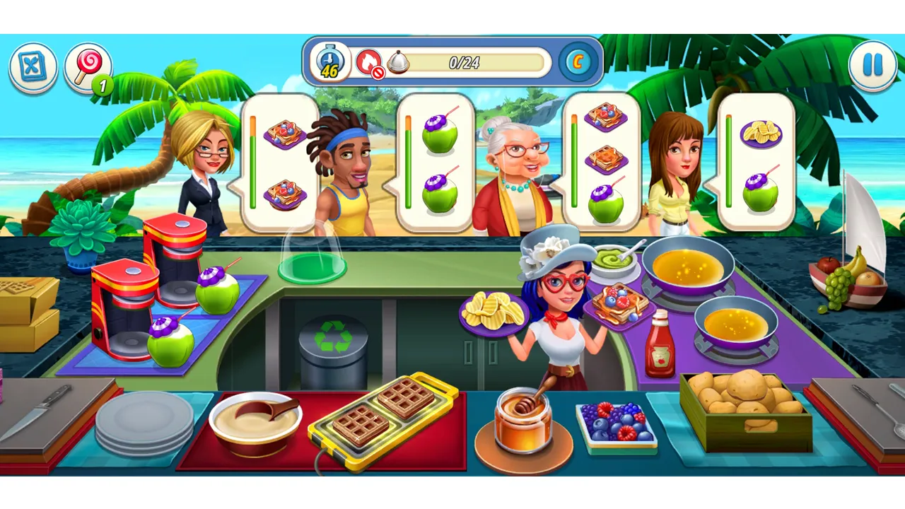 Cooking Cafe – Restaurant Star | Indus Appstore | Screenshot