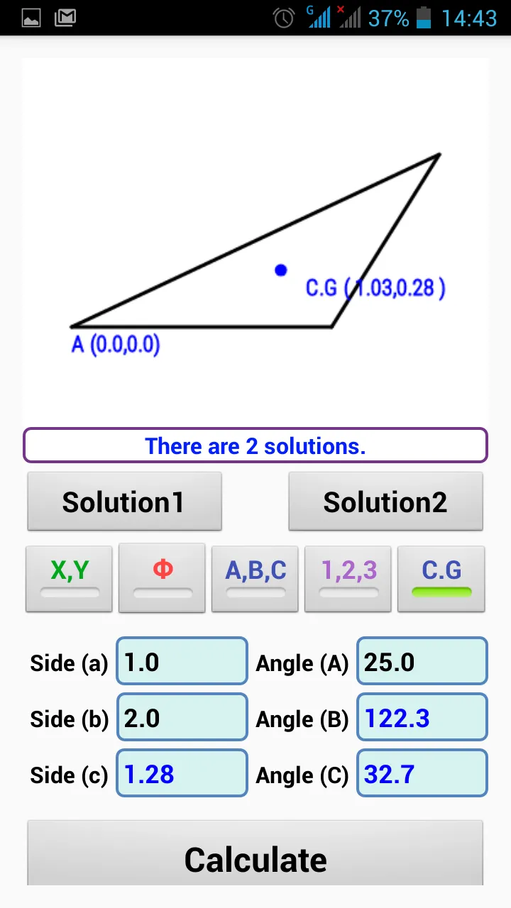 Triangle Solver | Indus Appstore | Screenshot