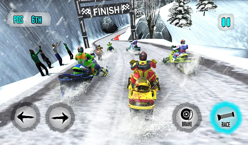 Snowmobile Games: Snow Trail | Indus Appstore | Screenshot