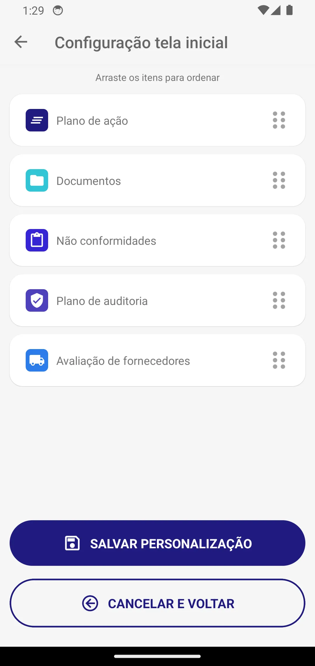 DOO - Gestão da Qualidade | Indus Appstore | Screenshot