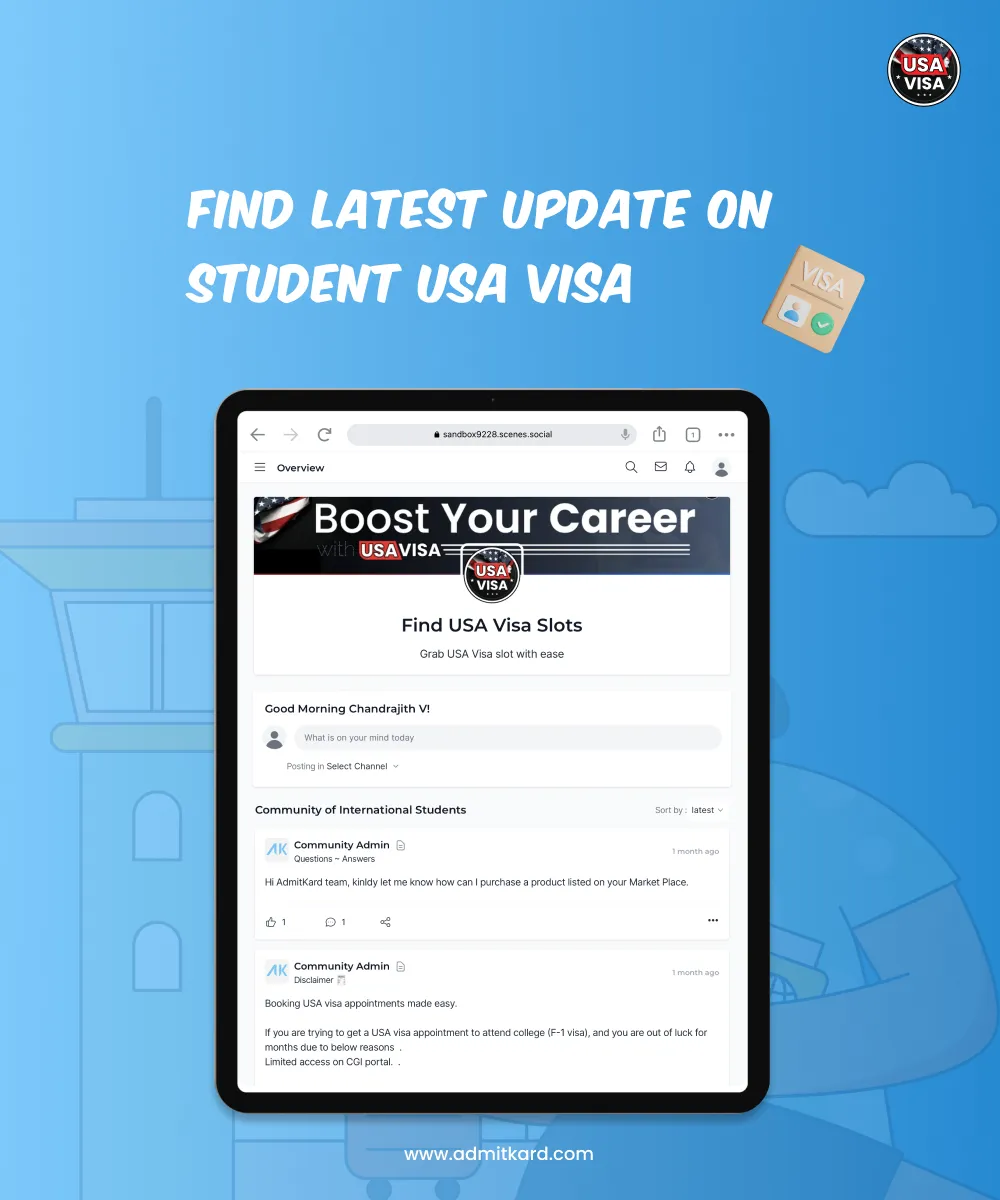 Find Visa Slots | Indus Appstore | Screenshot