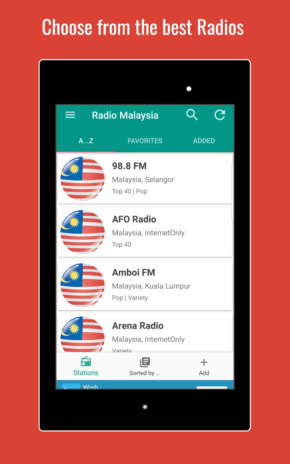 Malaysian Radio | Indus Appstore | Screenshot