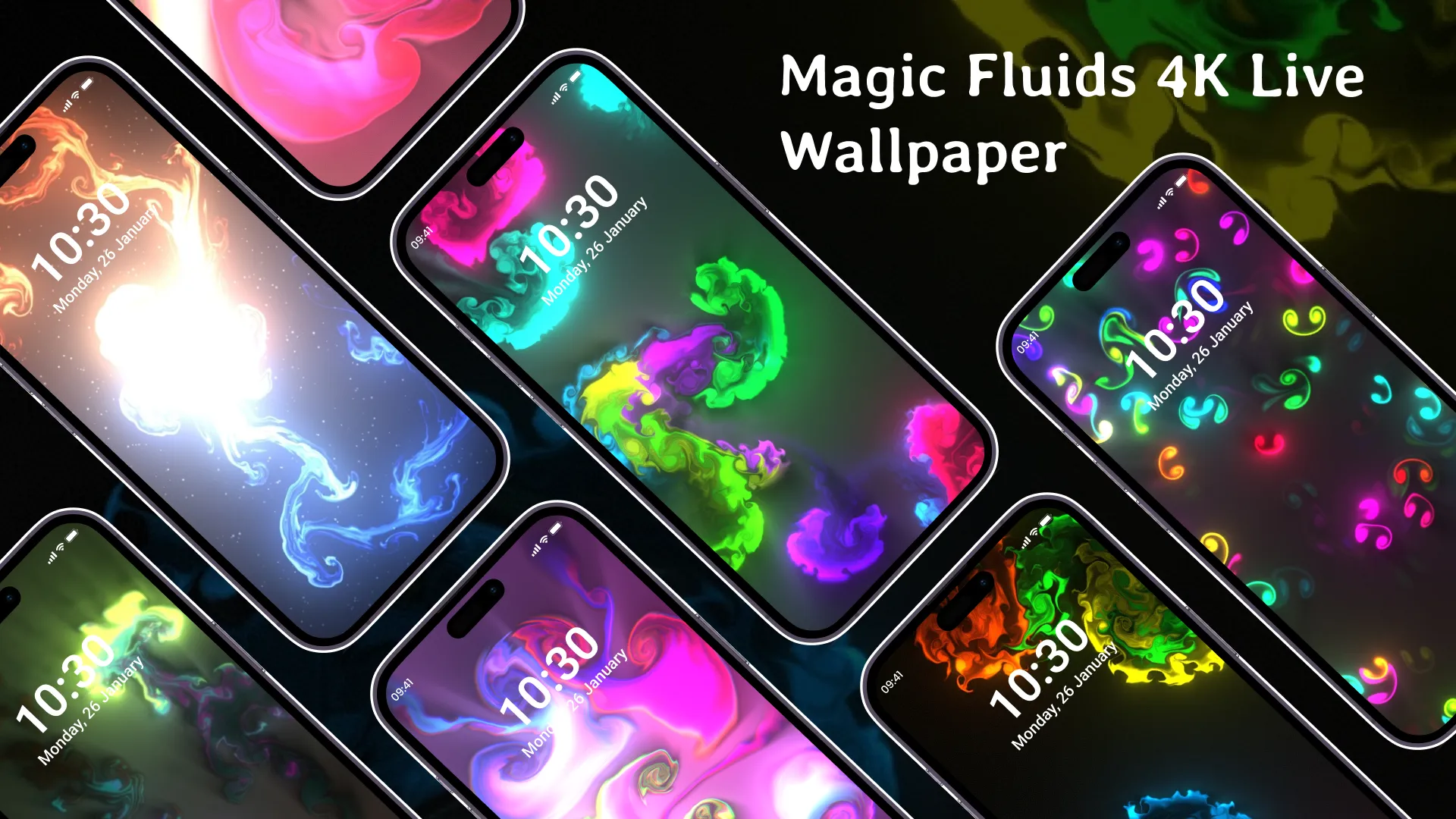 Magic Fluid: 4K Live Wallpaper | Indus Appstore | Screenshot