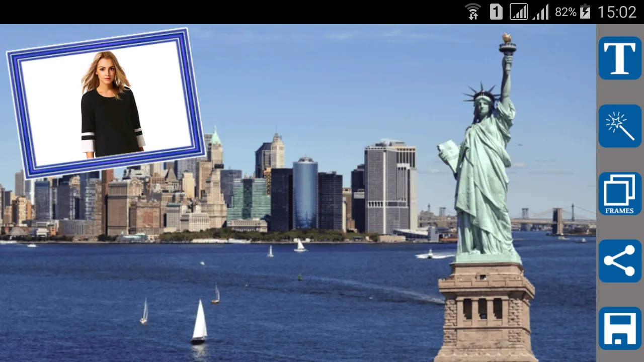 NYC Photo Frames | Indus Appstore | Screenshot