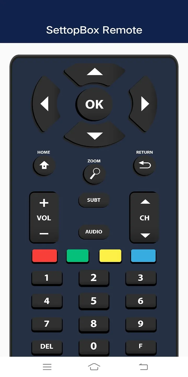 SetTop Box Remote Control | Indus Appstore | Screenshot