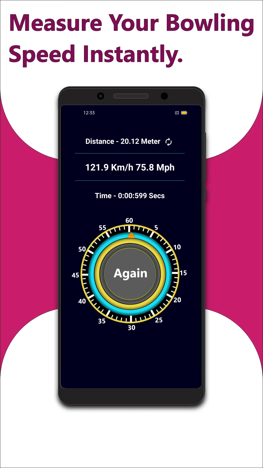 BowloMeter - Check Bowl Speed | Indus Appstore | Screenshot