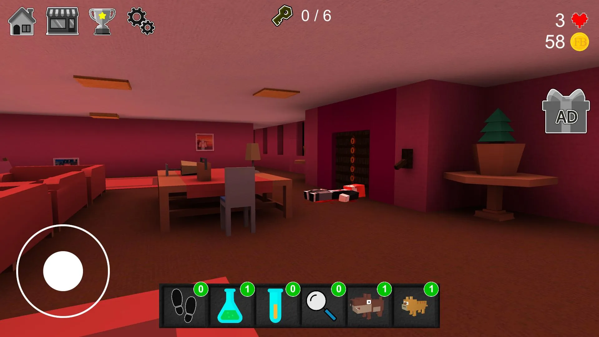 Night Horror In The Pink House | Indus Appstore | Screenshot