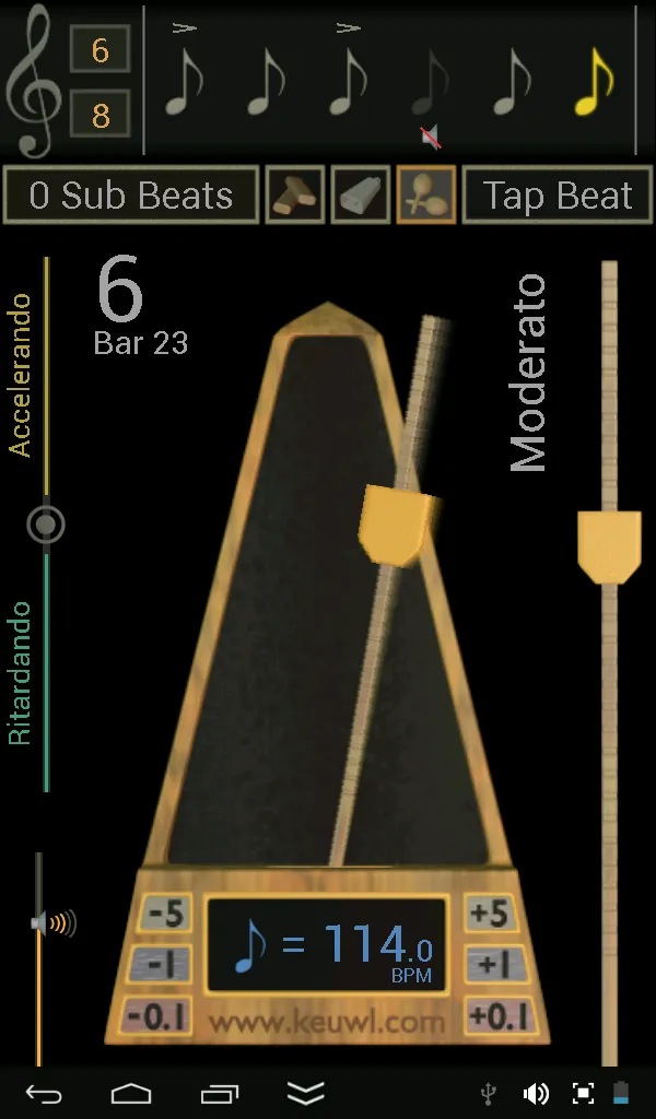 Metronome | Indus Appstore | Screenshot