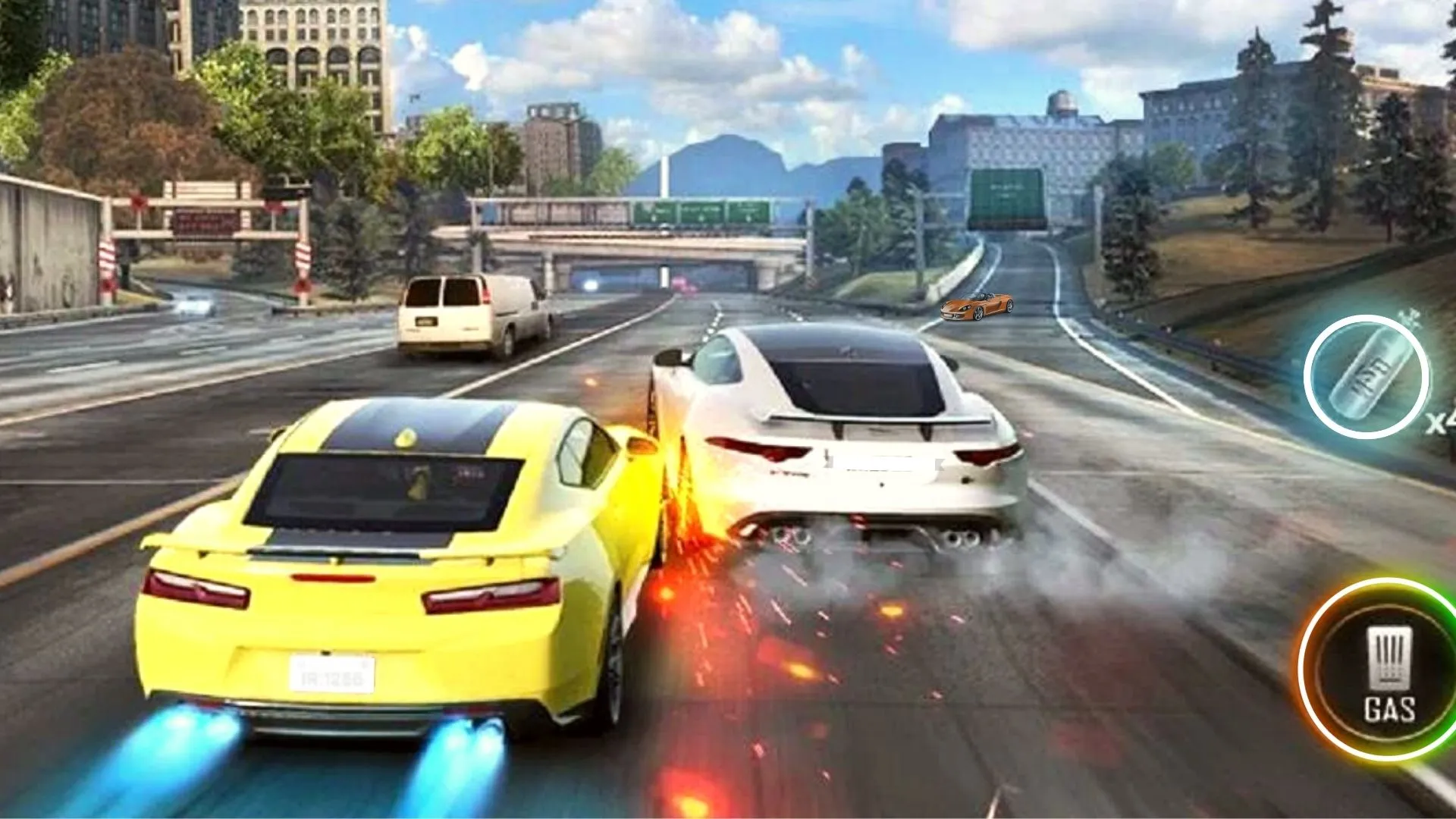 Street Car Racing-Nitro Fire | Indus Appstore | Screenshot