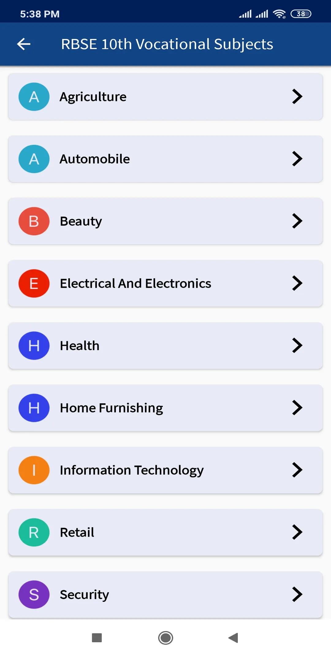 RBSE Papers Class 10 | Indus Appstore | Screenshot