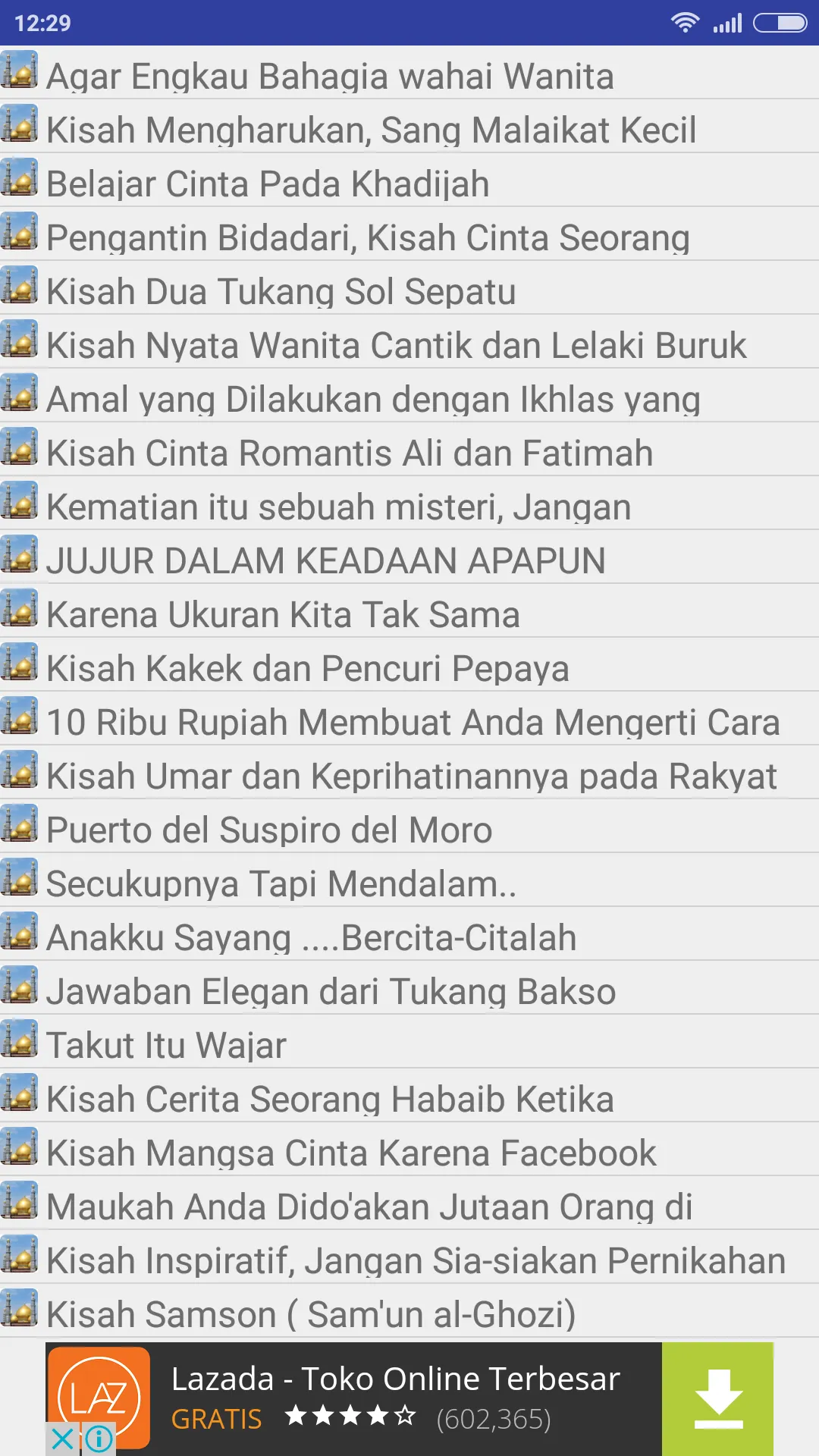 Cerita Motivasi Islami | Indus Appstore | Screenshot