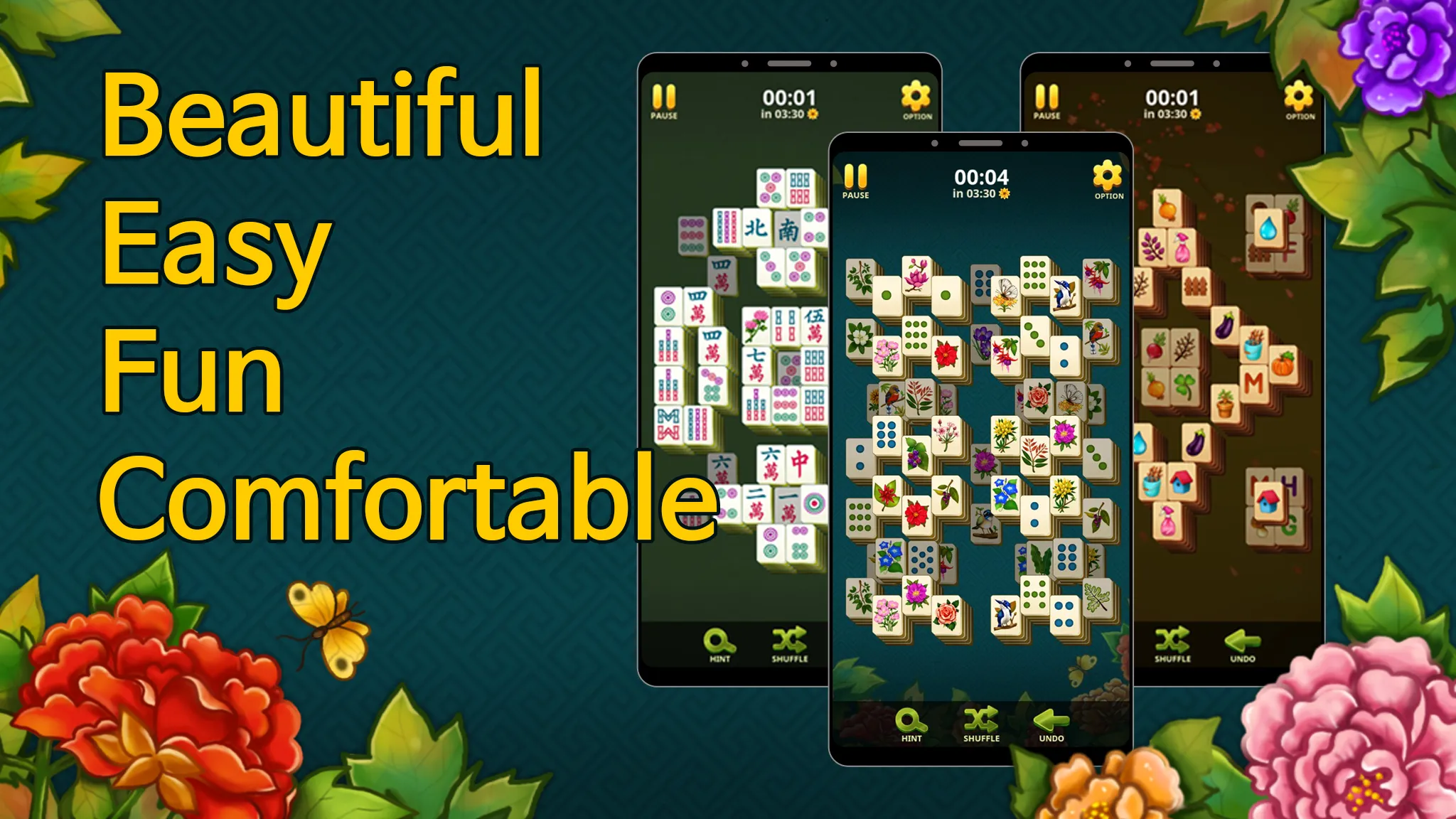 Mahjong Blossom Solitaire | Indus Appstore | Screenshot