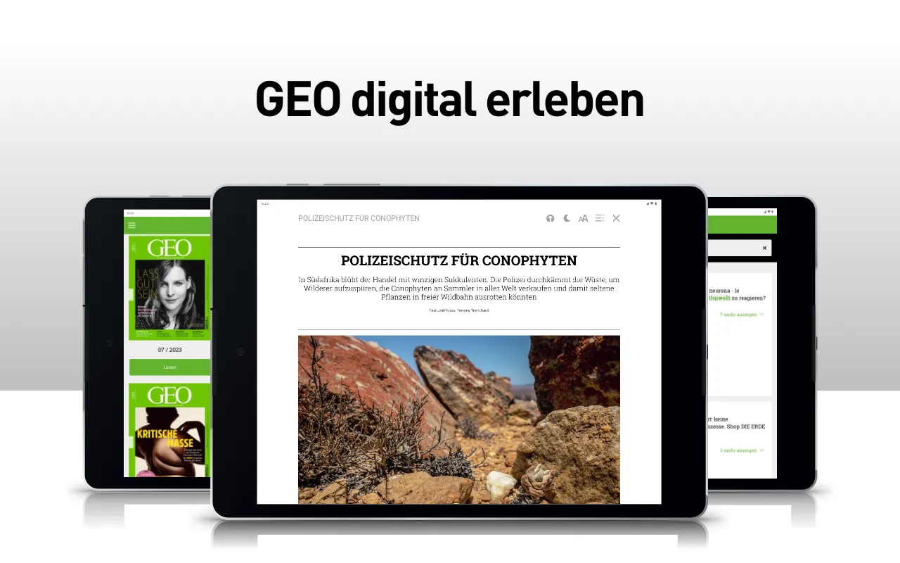 GEO Digital Magazin | Indus Appstore | Screenshot