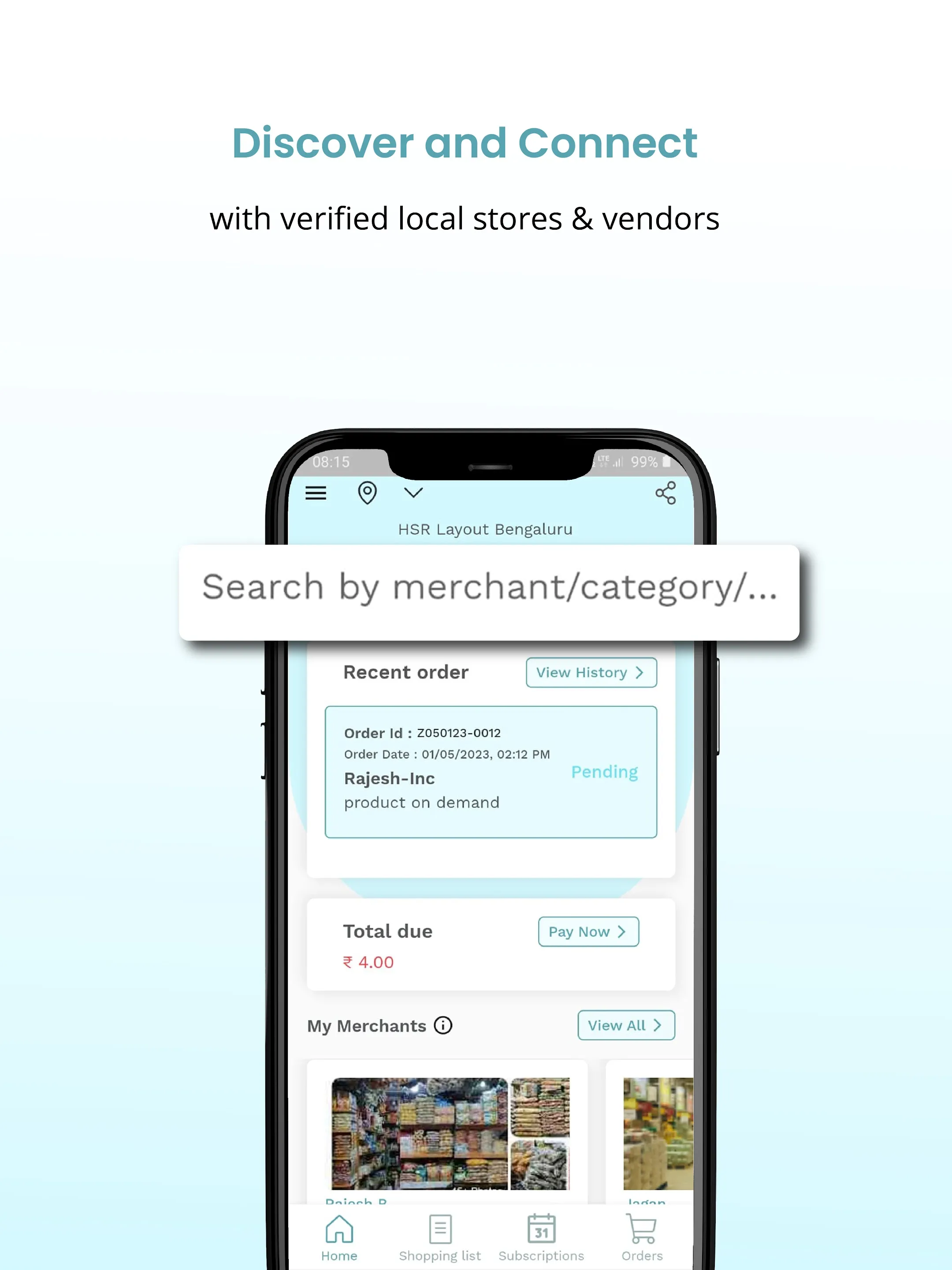 Zopnote - Customer, Hyperlocal | Indus Appstore | Screenshot