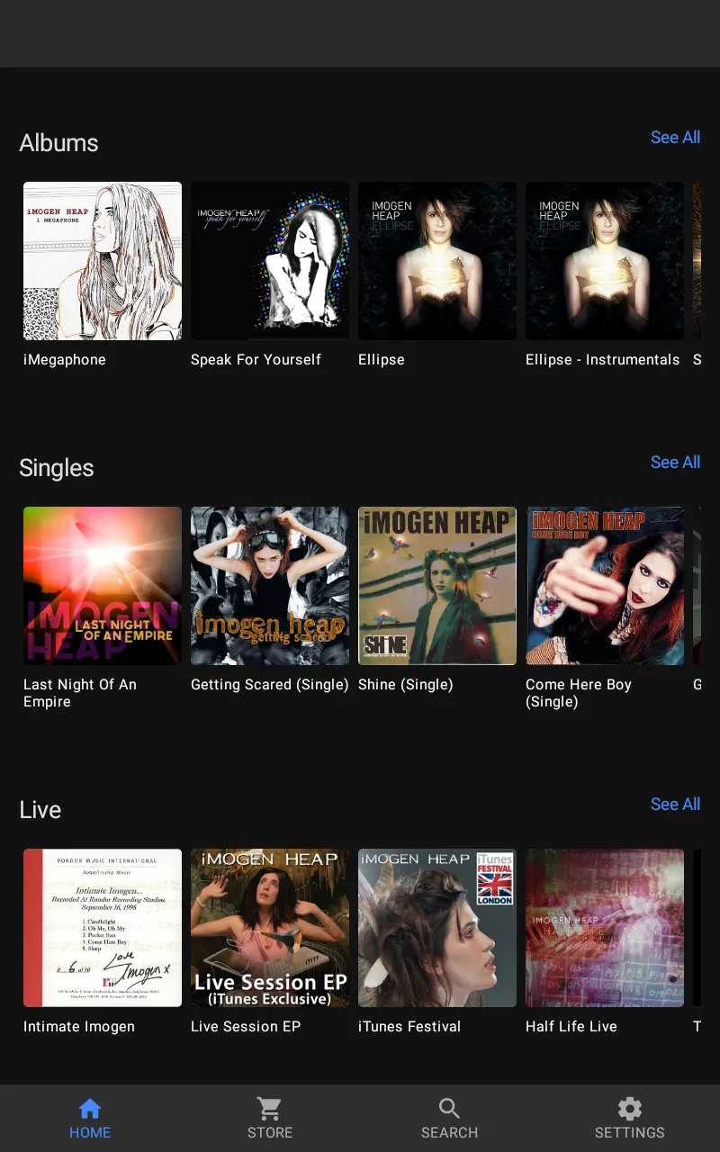 Imogen Heap | Indus Appstore | Screenshot