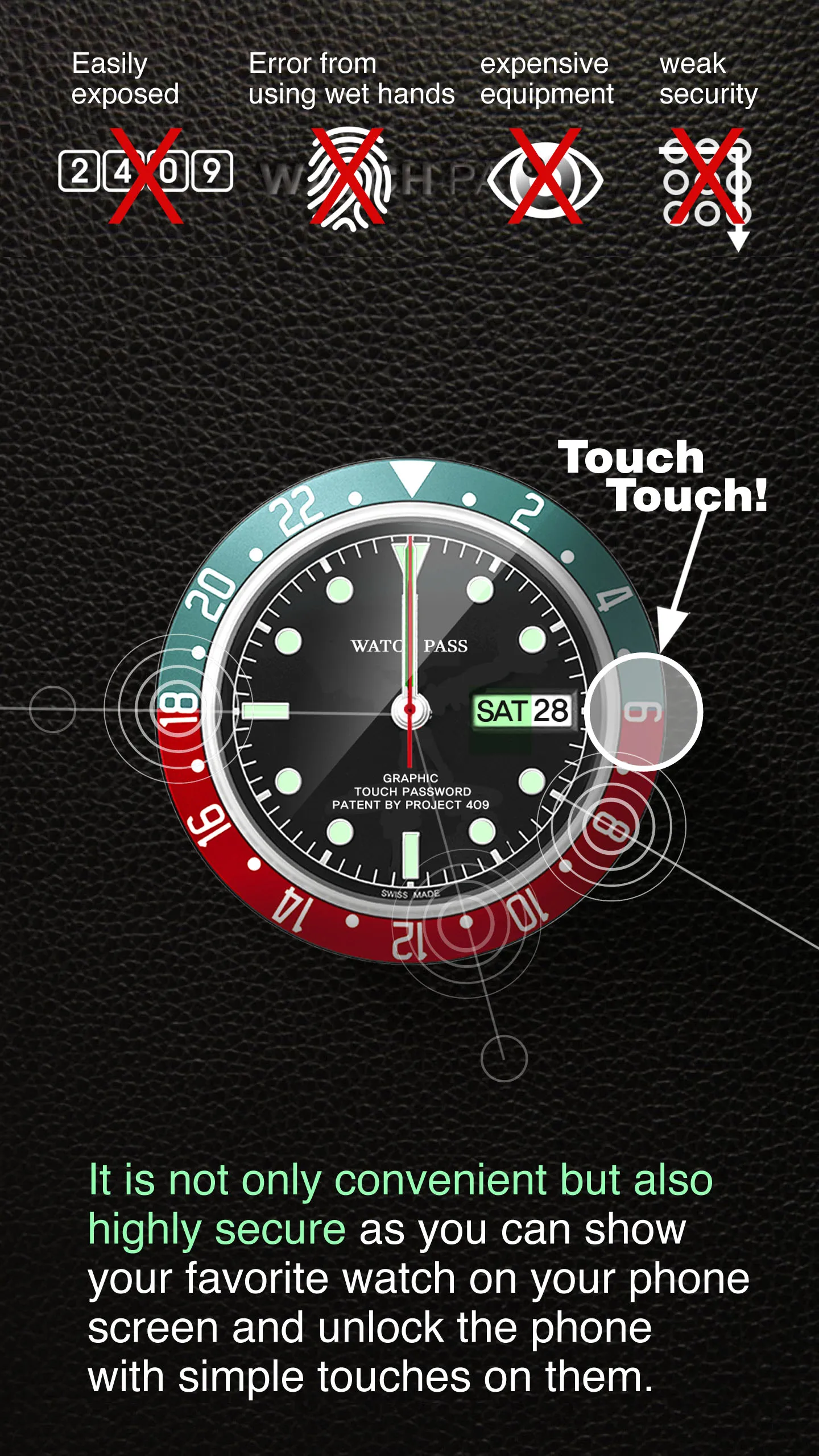 Watch Lock Screen -Touch lock | Indus Appstore | Screenshot