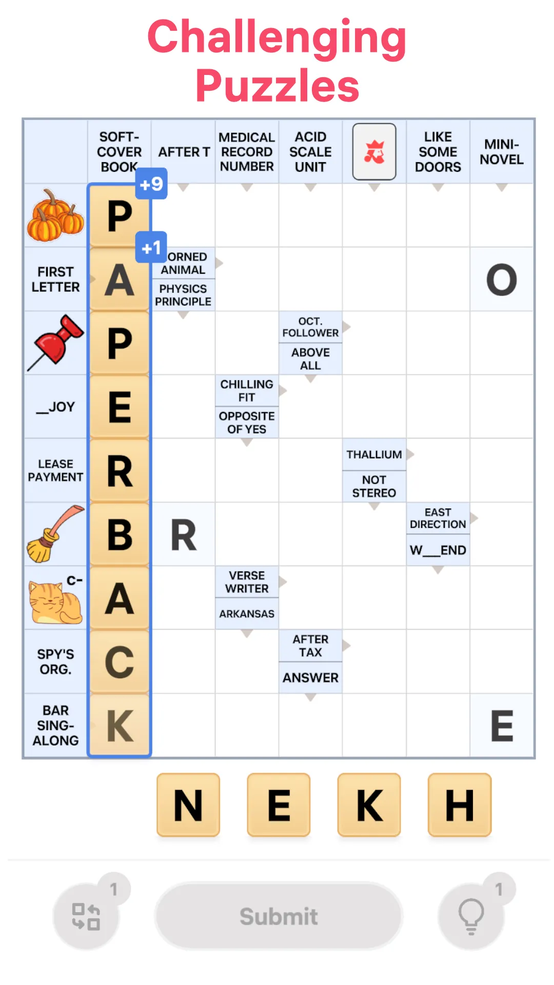 Crossword Challenge | Indus Appstore | Screenshot