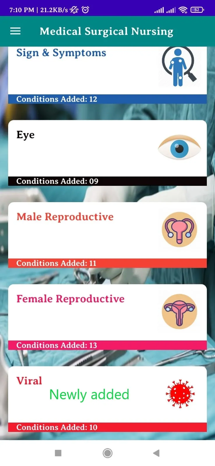 Medical Surgical Nursing | Indus Appstore | Screenshot