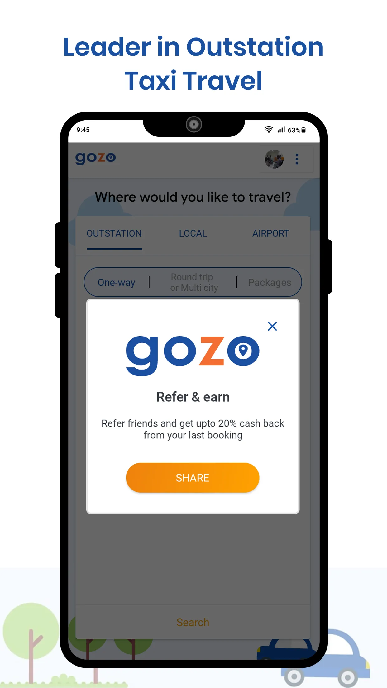 Gozo Cabs - Travel all India | Indus Appstore | Screenshot